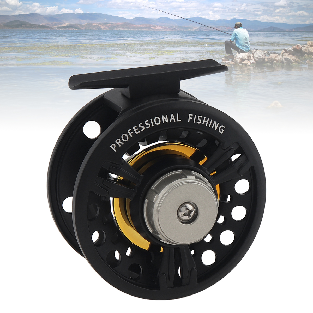3BB Ball Bearing Full Metal Fl - Ice Fishing Reel ulasan dan harga