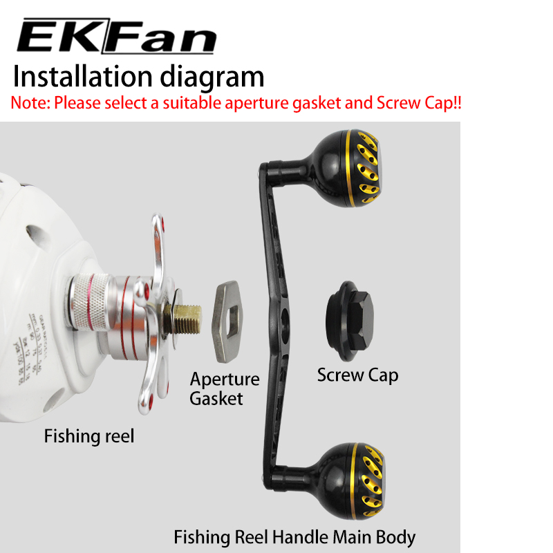EKfan 130MM Baitcasting Fishin - Spincast Reel ulasan dan harga