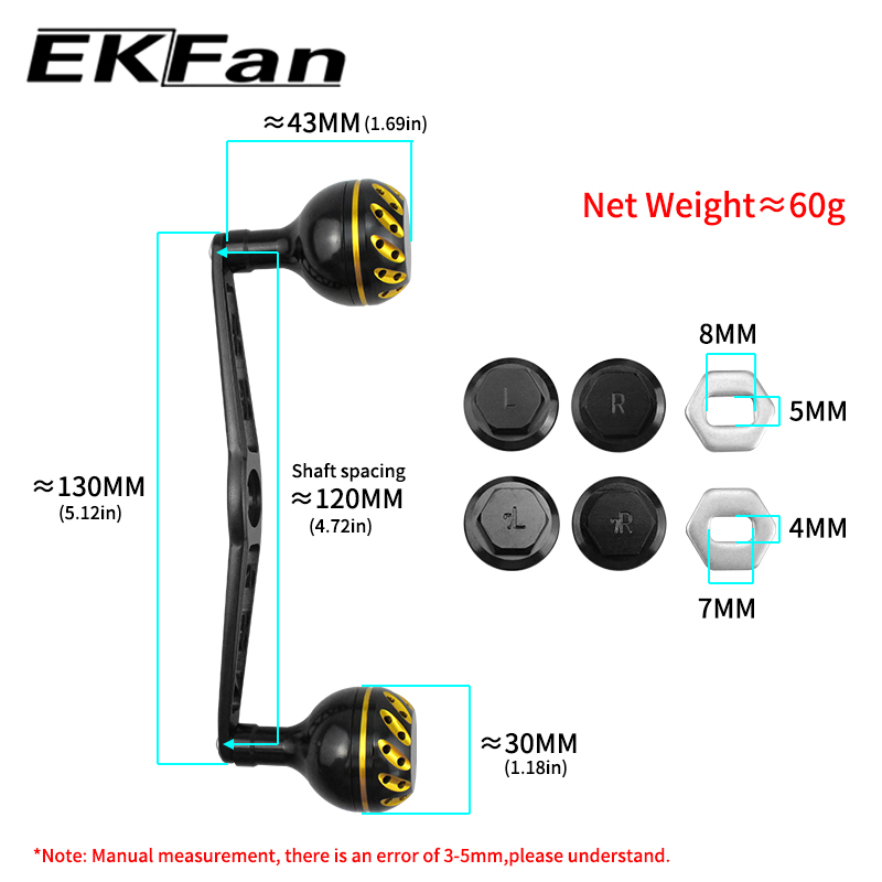 EKfan 130MM Baitcasting Fishin - Spincast Reel ulasan dan harga