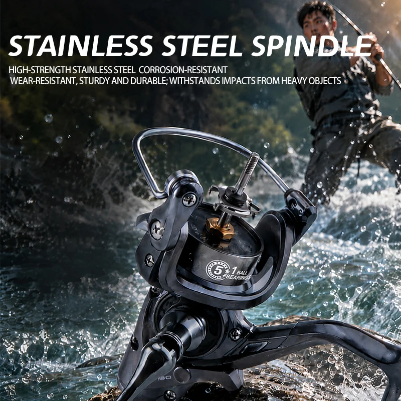 DEUKIO Compact Spinning Reel D - Ice Fishing Reel ulasan dan harga